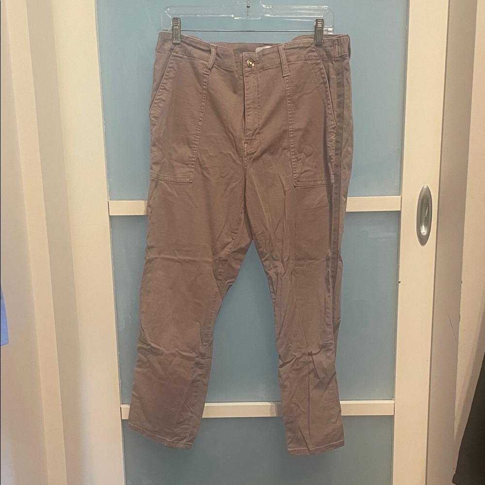 Pistola Women’s Lavender Grey Utility Cargo Pants, 32, GUC